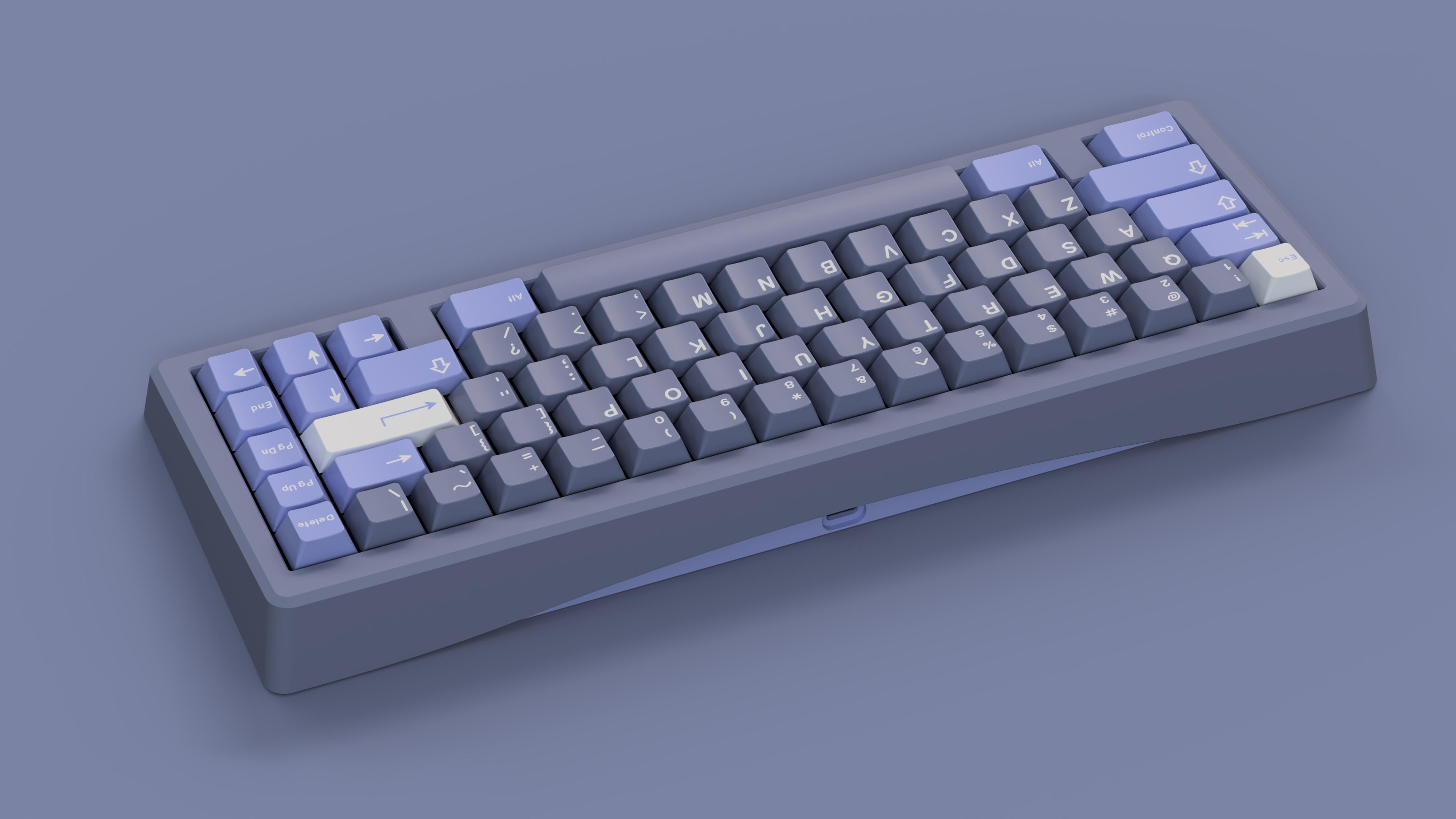 GMK CYL Blurple