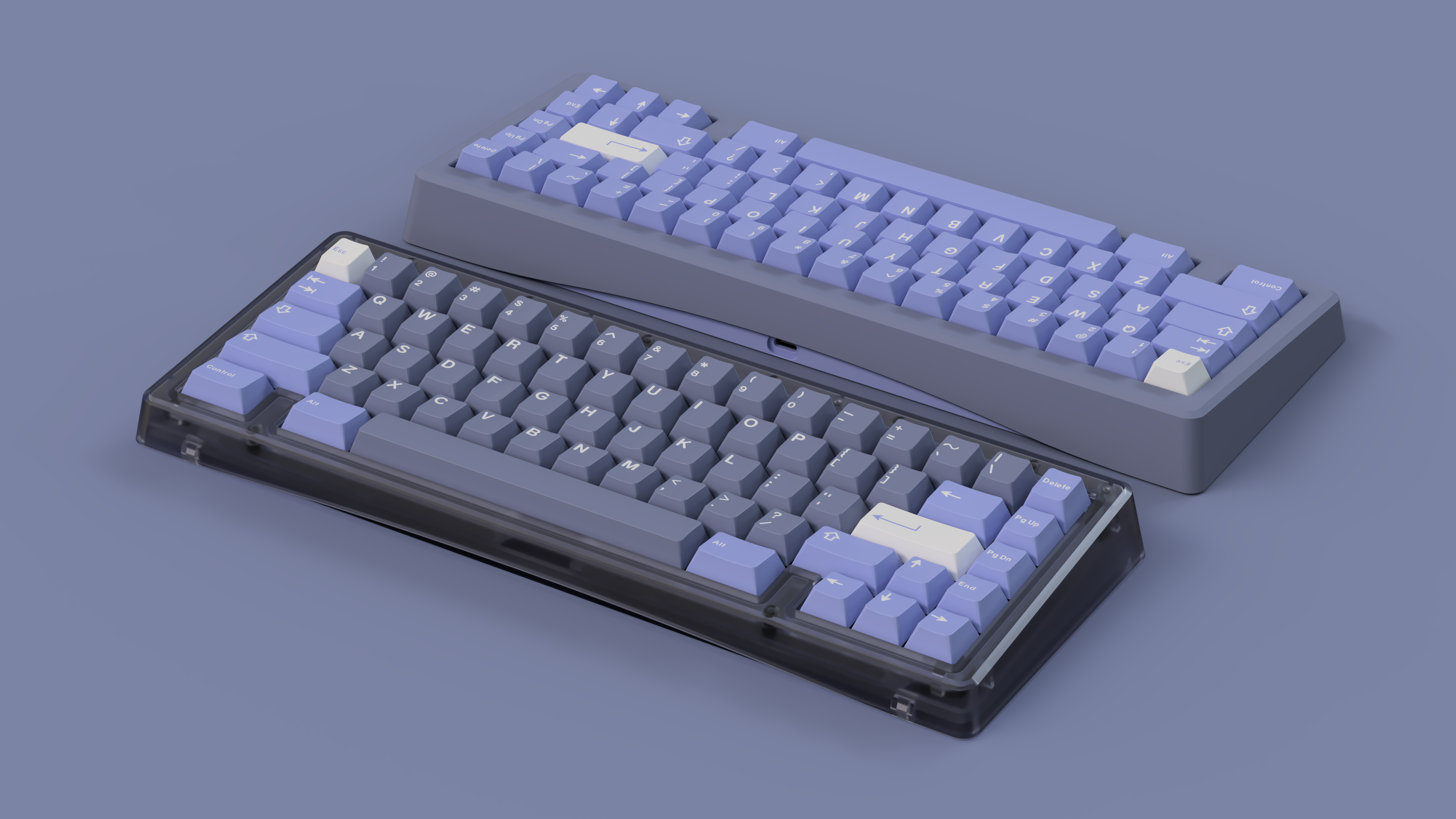 GMK CYL Blurple