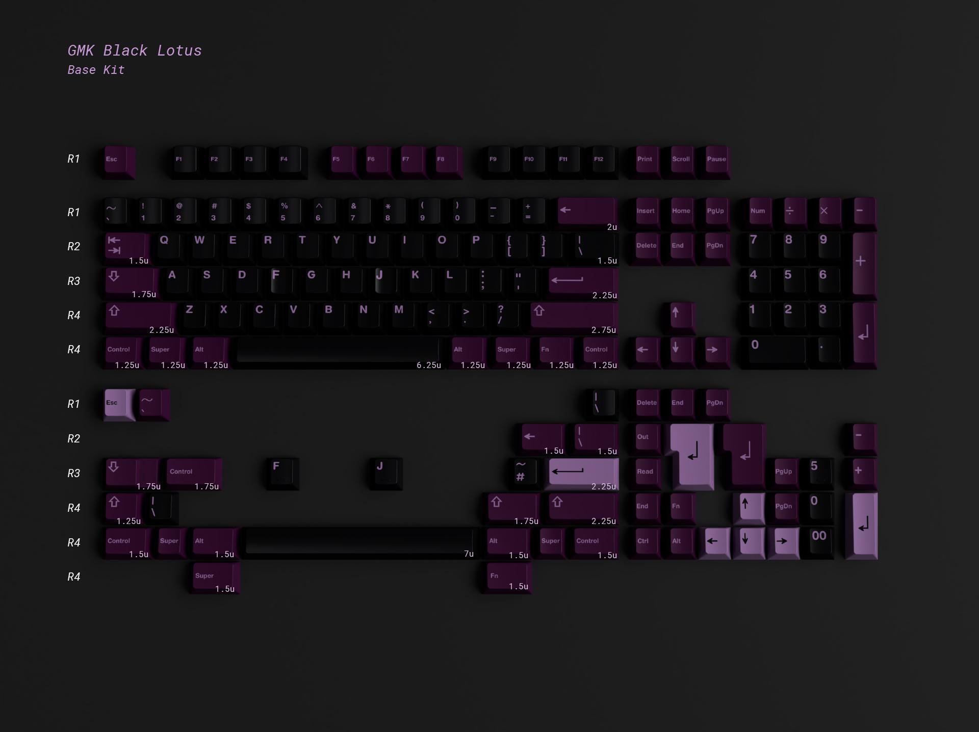 GMK CYL Black Lotus